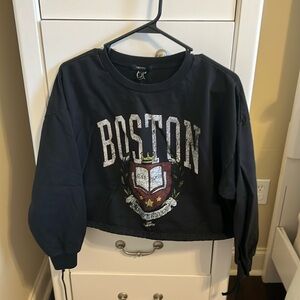 Forever 21 crop sweatshirt size S